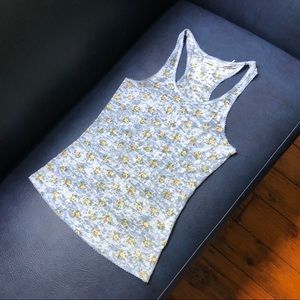 NWOT Feminine Floral Tank Top